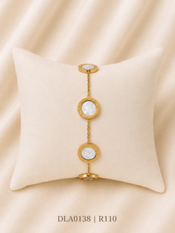 Roman Pearl Bracelet