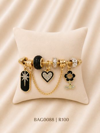 Black Dahlia Bracelet