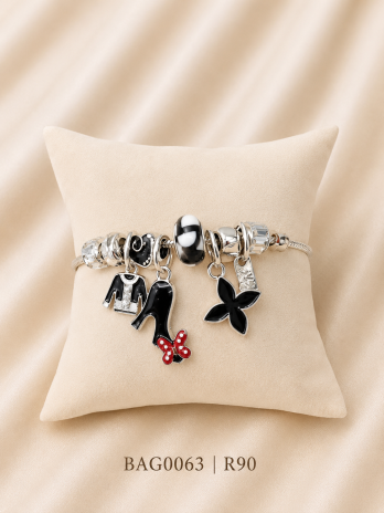 Midnight Muse Charm Bracelet