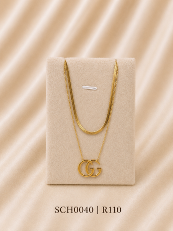 Golden Icon Layered Necklace