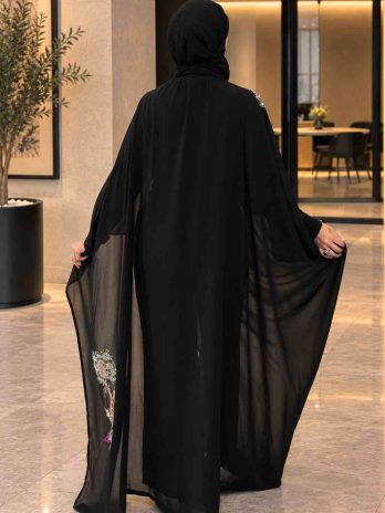 Obsidian Bloom Kaftan